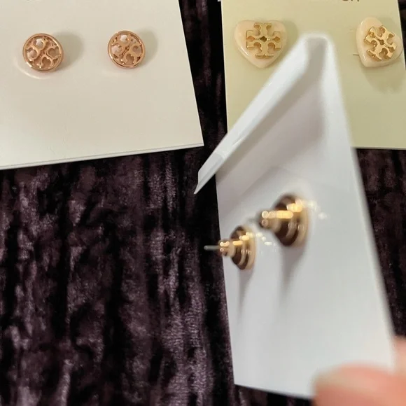 Bundled Tory Burch Earring set - Picture 2 of 3